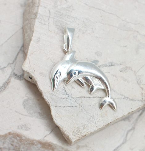 A photo of the The Dolphin Friends Pendant product