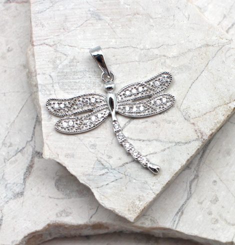 A photo of the The Dragonfly Pendant product