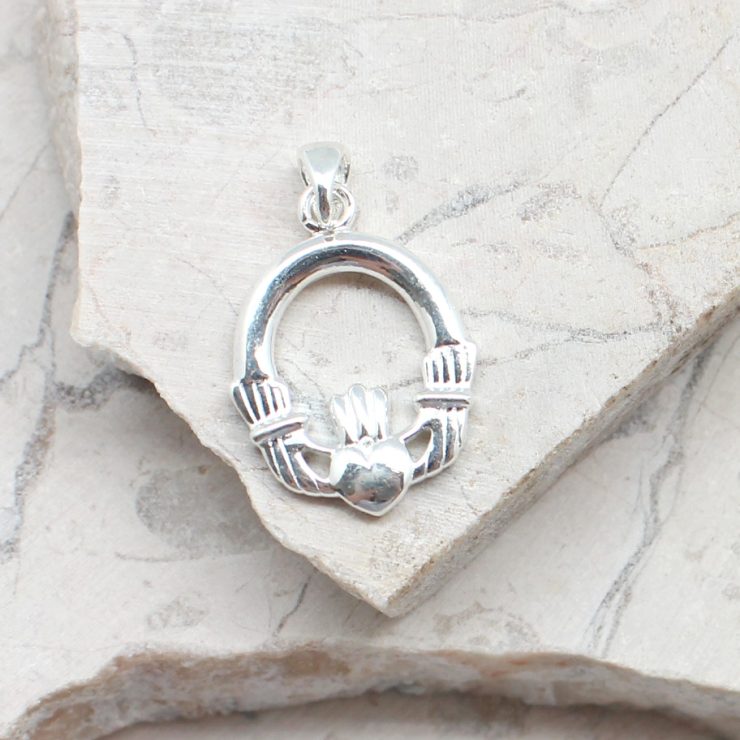 A photo of the The Lucky Claddagh Pendant product