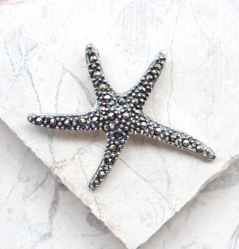 A photo of the The Marcasite Sea Star Pendant product