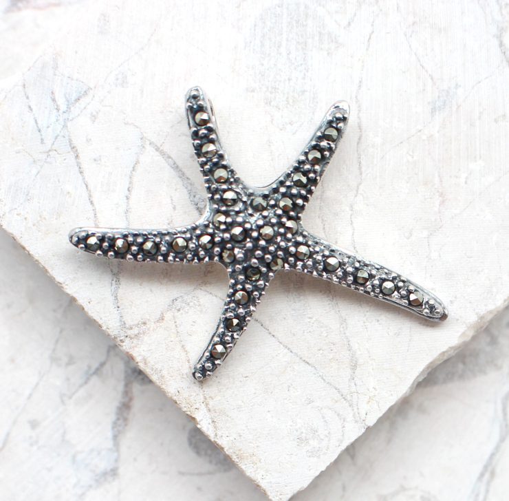 A photo of the The Marcasite Sea Star Pendant product