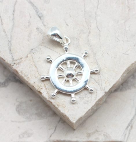 A photo of the The Ship Wheel Pendant product