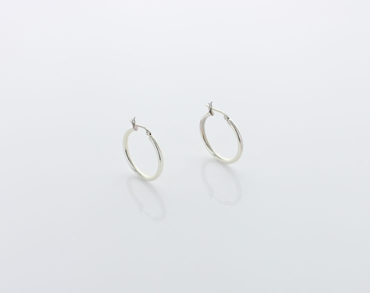 A photo of the 925 Sterling Silver Hoops product