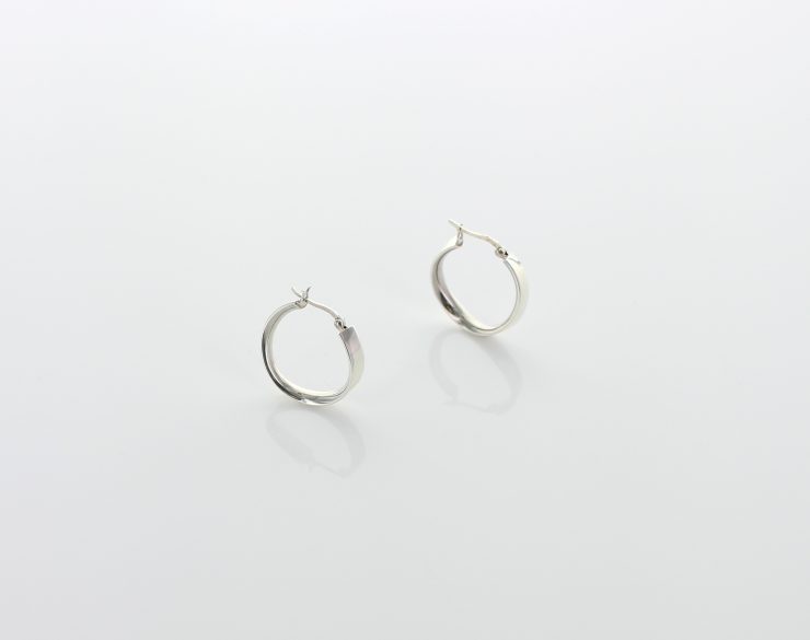 A photo of the 925 Sterling Silver Hoops product