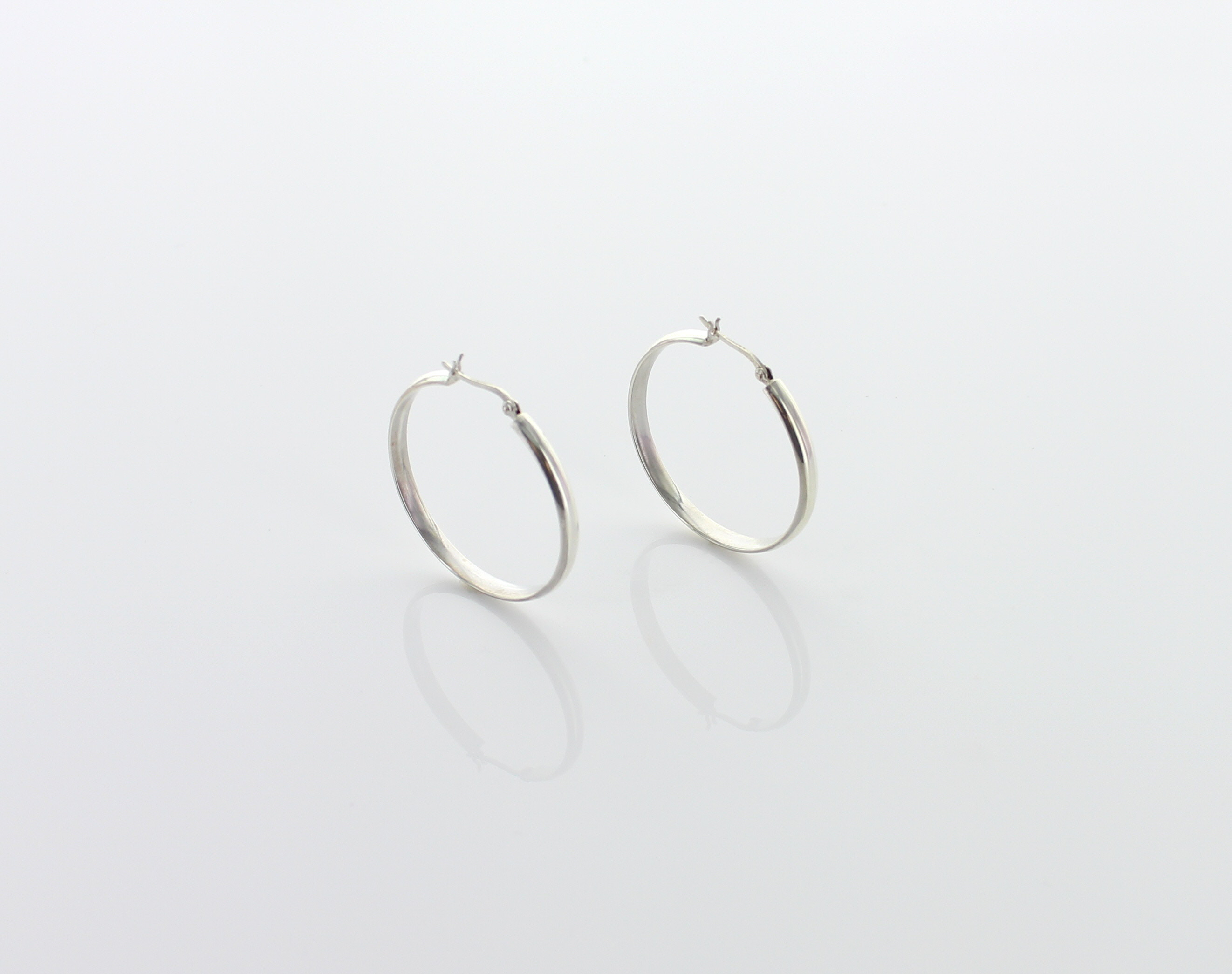 925 Sterling Silver Hoops Best of Everything Online Shopping