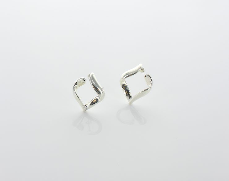 A photo of the 925 Sterling Silver Hoops product