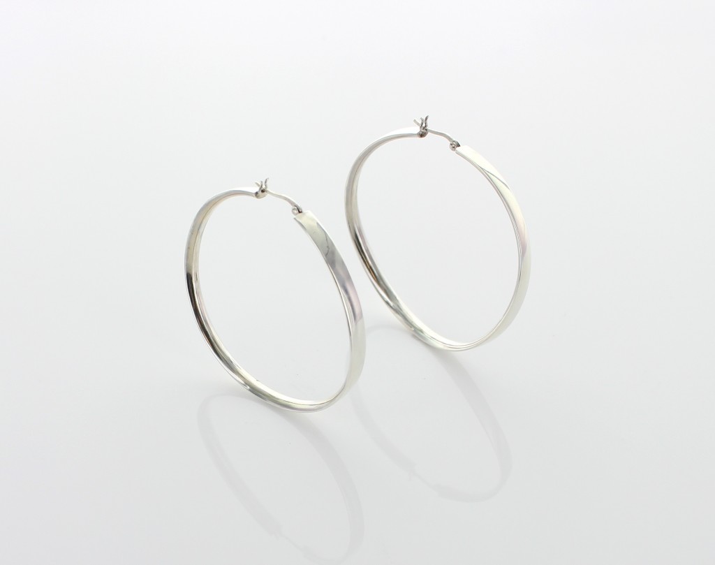 925 Sterling Silver Hoops Best of Everything Online Shopping