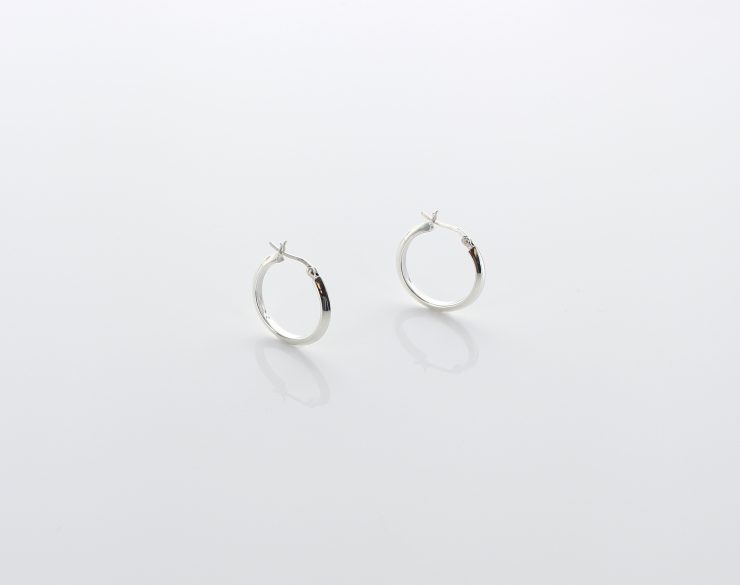 A photo of the 925 Sterling Silver Hoops product