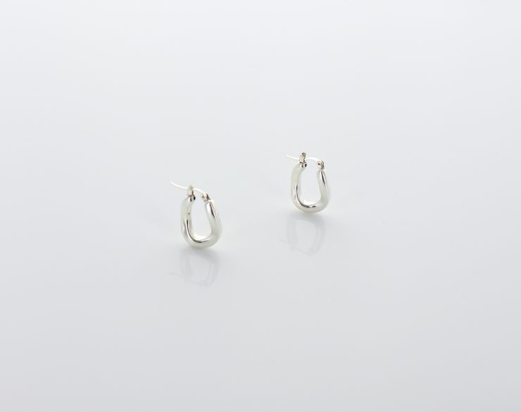 A photo of the 925 Sterling Silver Hoops product