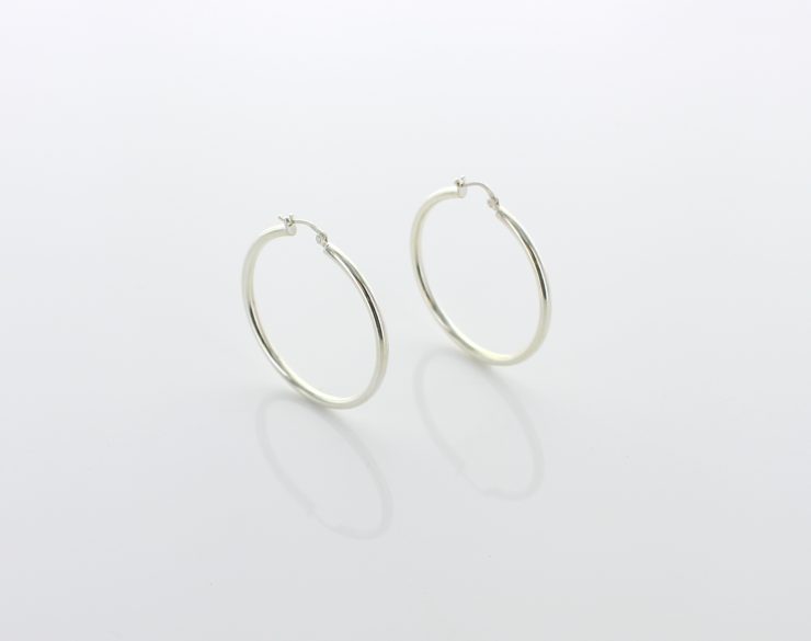 A photo of the 925 Sterling Silver Hoops product