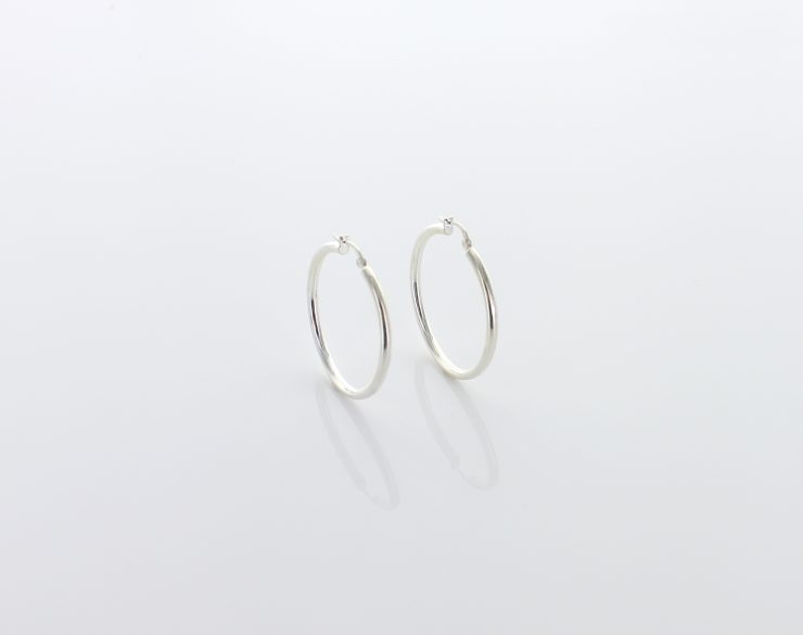 A photo of the 925 Sterling Silver Hoops product