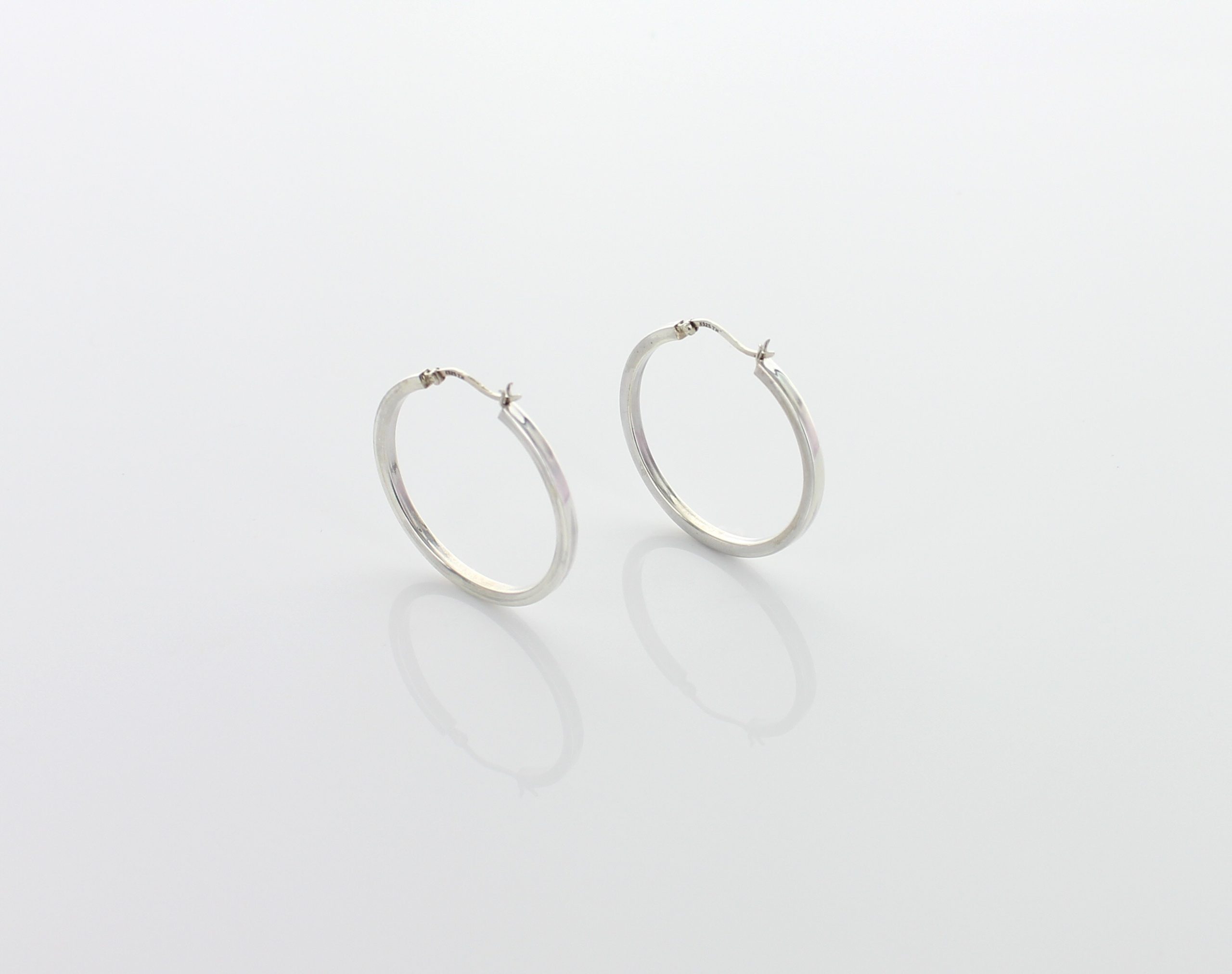 925 Sterling Silver Hoops - Best of Everything | Online Shopping