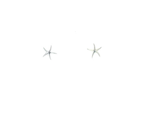 A photo of the Sterling Silver Starfish Studs product