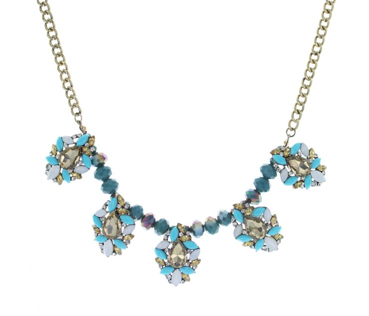 A photo of the Long Chandelier Necklace product