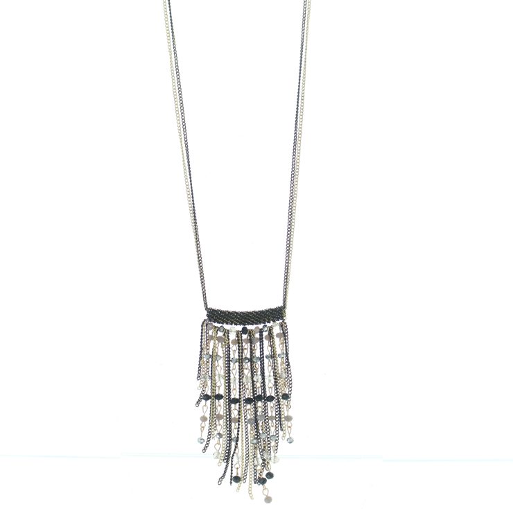 A photo of the Long Chandelier Necklace product