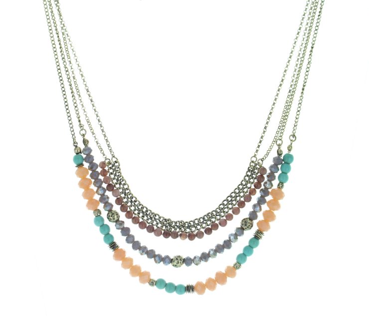 A photo of the Long Chandelier Necklace product