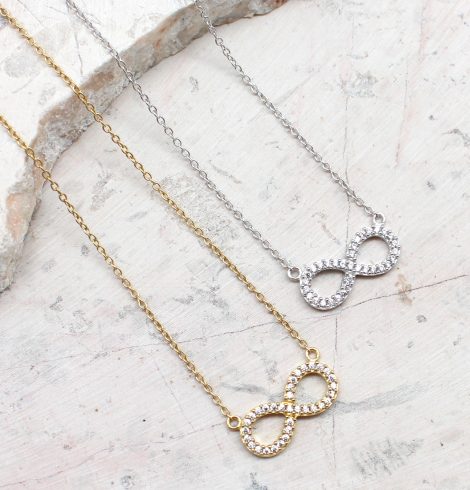 A photo of the The Infinity Sign Necklace product