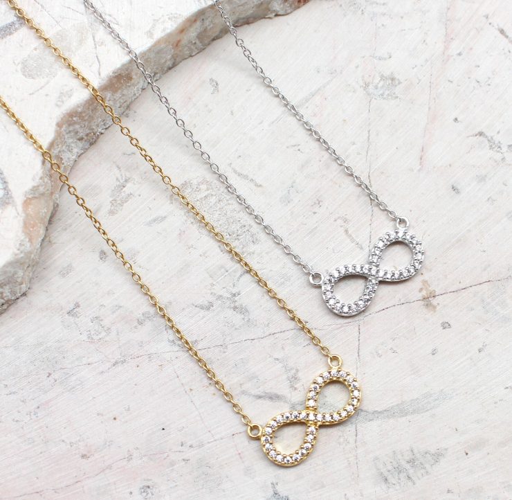 A photo of the The Infinity Sign Necklace product