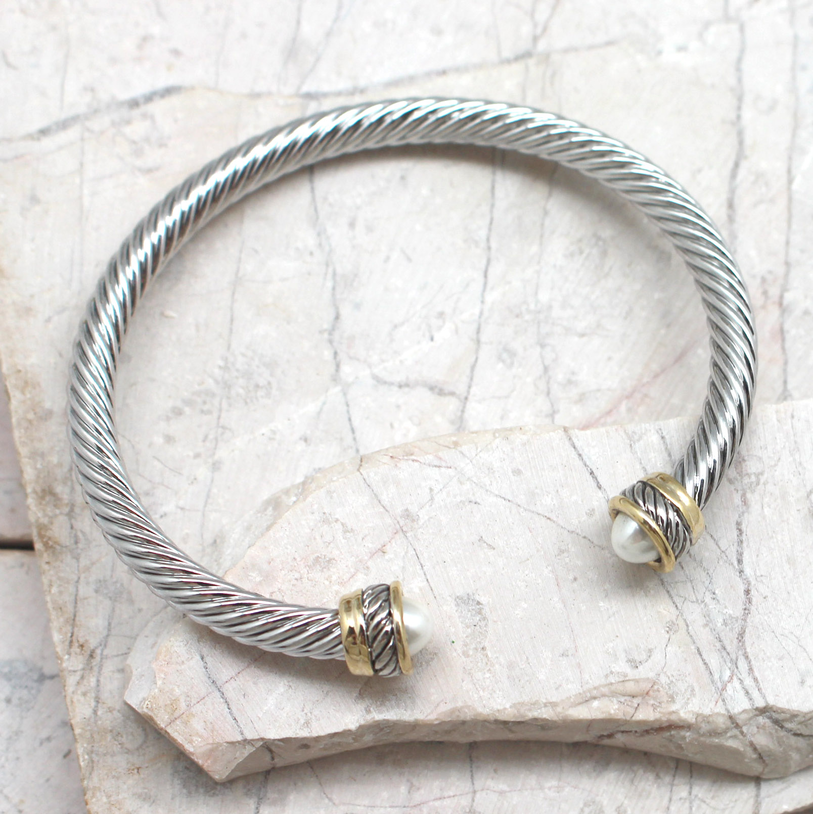 Pearl Cuff Bracelet Best of Everything Online Shopping