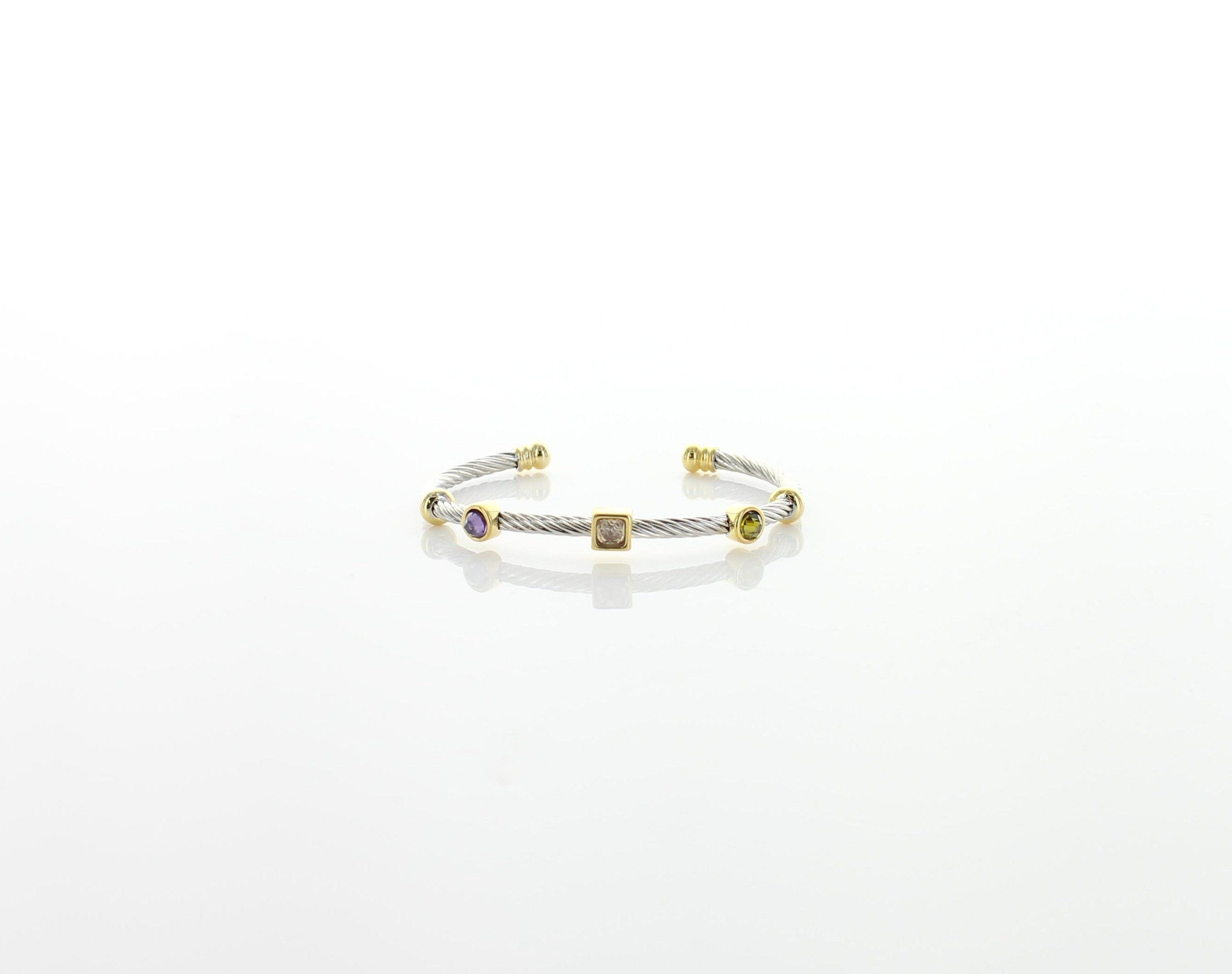 Multi Color Two Tone Bracelet - Best of Everything | Online Shopping