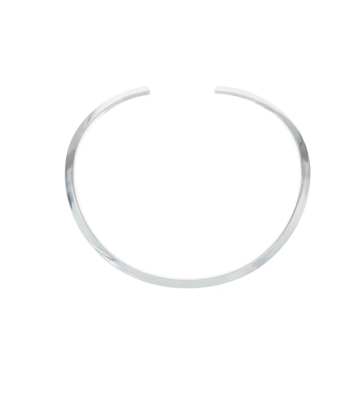 A photo of the Plain Silver Choker product