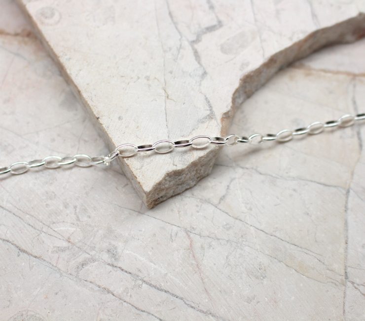 A photo of the Sterling Silver Arrow Bracelet product