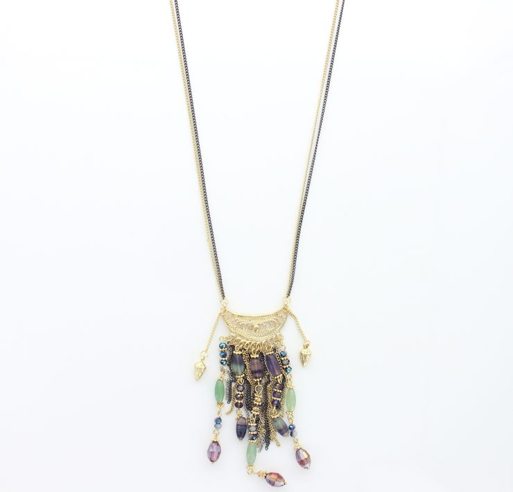A photo of the Long Beaded Chandelier Chain product