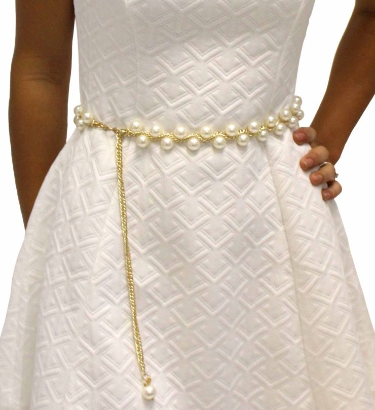 A photo of the Jewelry Pearl Belt product