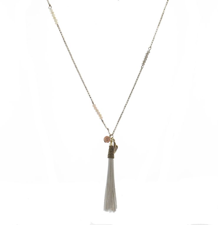 A photo of the Boho Tassel Chain product