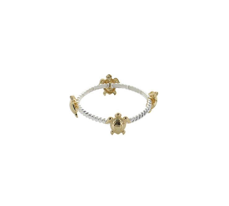 A photo of the Thin Sea Turtle  Stretch Bracelet product