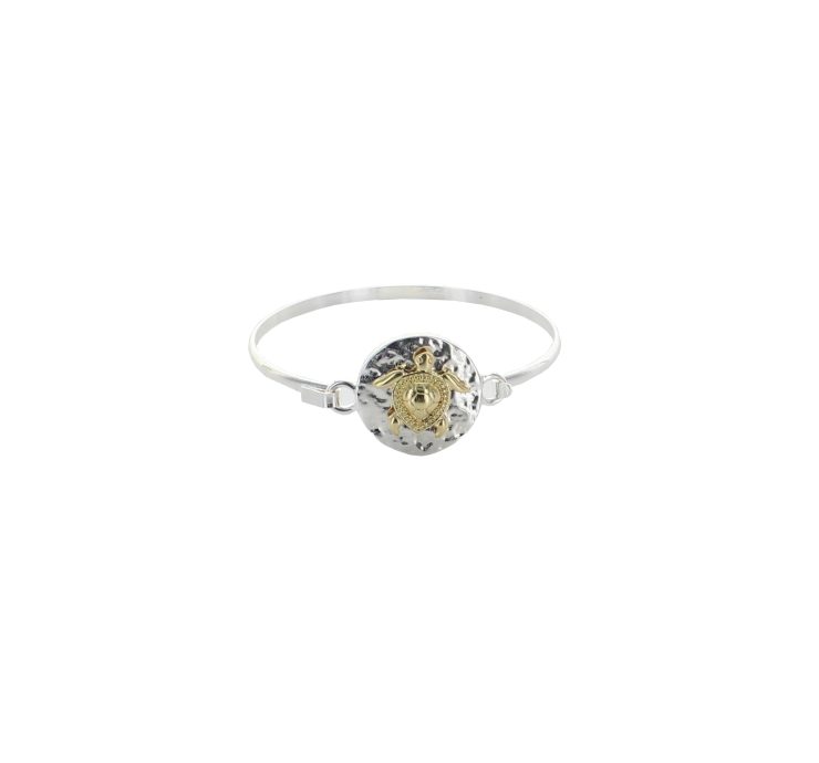 A photo of the Sea Life Bangle Bracelet product