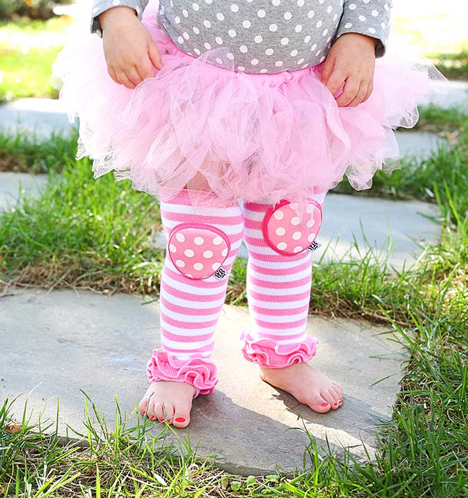 A photo of the Legwarmers with Ruffles (Click For More Patterns) product