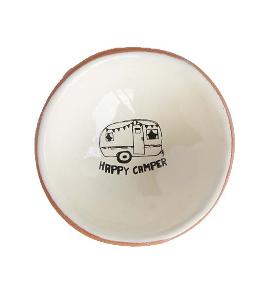 A photo of the "Happy Camper" Small Trinket Dish product