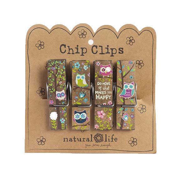 A photo of the "What Makes You Happy" Chip Clip Set product