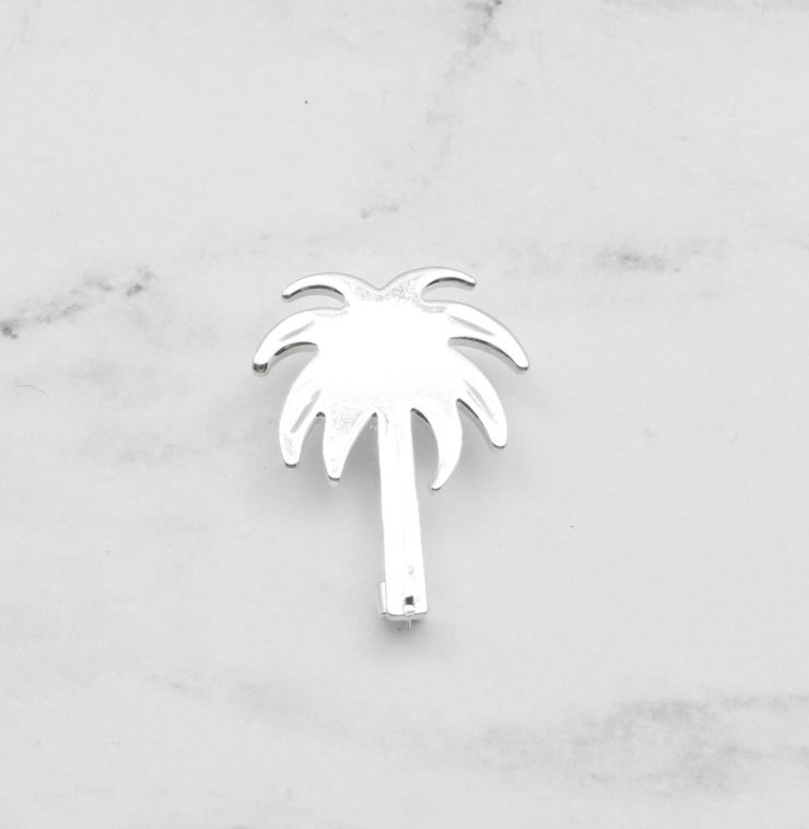 A photo of the Silver Palm Tree Pendant product