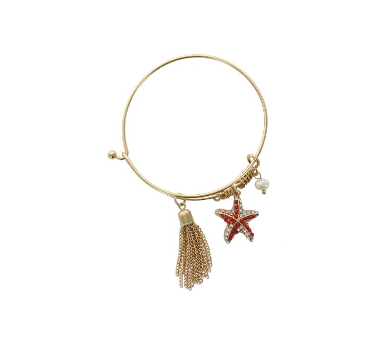 A photo of the Starfish Stackable Bangle product