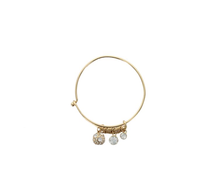 A photo of the Starfish Charm Stackable Bangle product