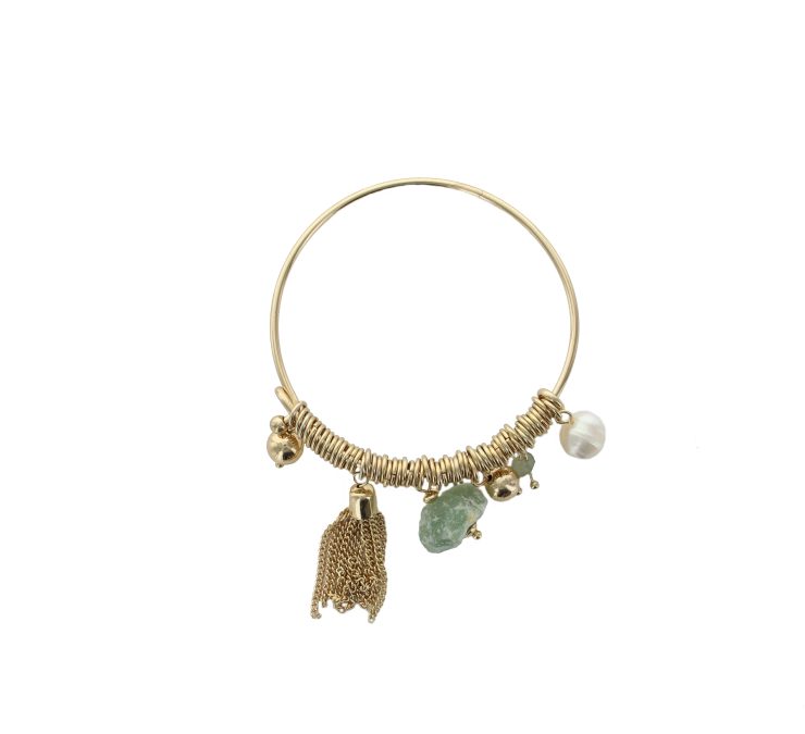 A photo of the Boho Stackable Bangle product