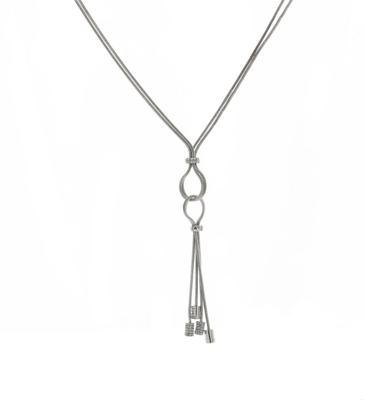 A photo of the Double Loop Necklace product