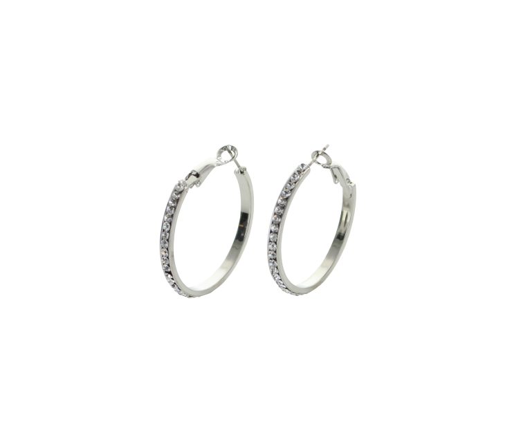 A photo of the Rhinestone Hoops product