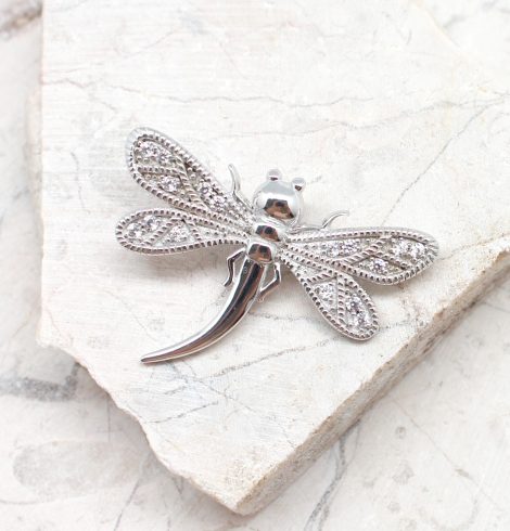 A photo of the The Sparkle Dragonfly Pendant product