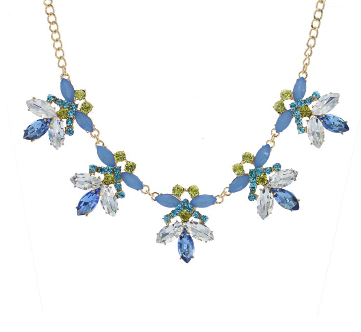 A photo of the Crystal Garden Necklace product
