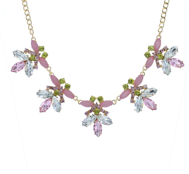 A photo of the Crystal Garden Necklace product