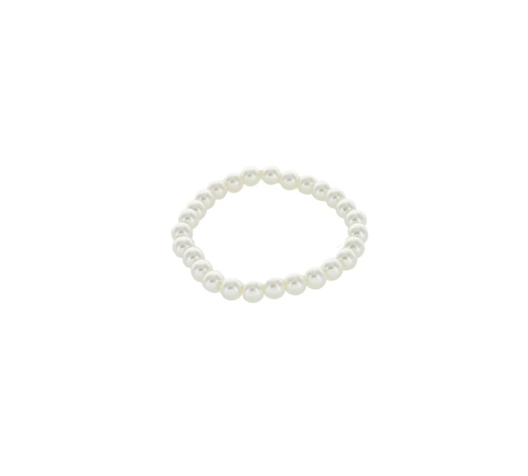 A photo of the White Pearl Bracelet product