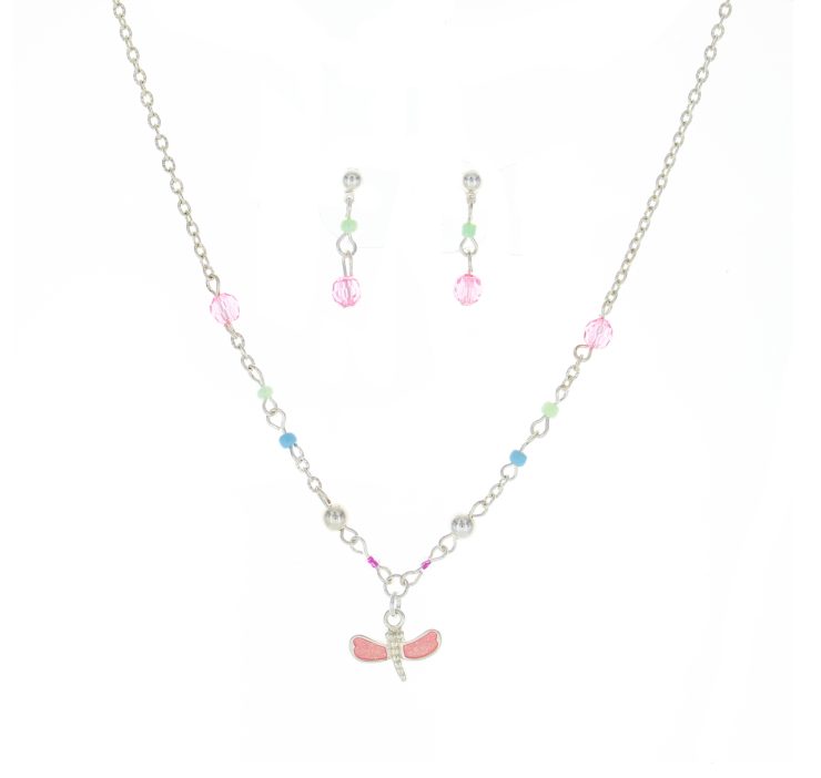 A photo of the Little Girls Silver Turtle Necklace product