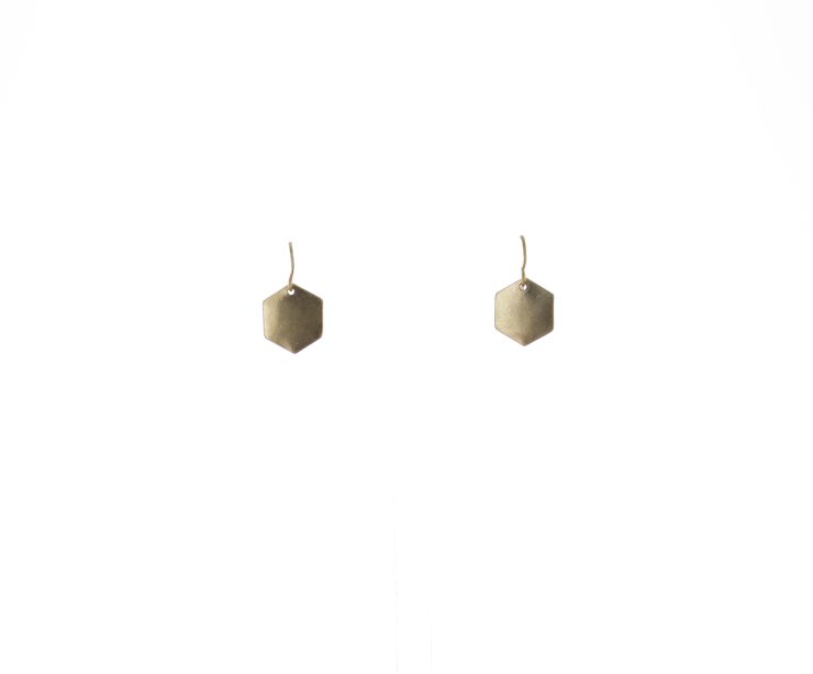 A photo of the Hexagons Necklace product