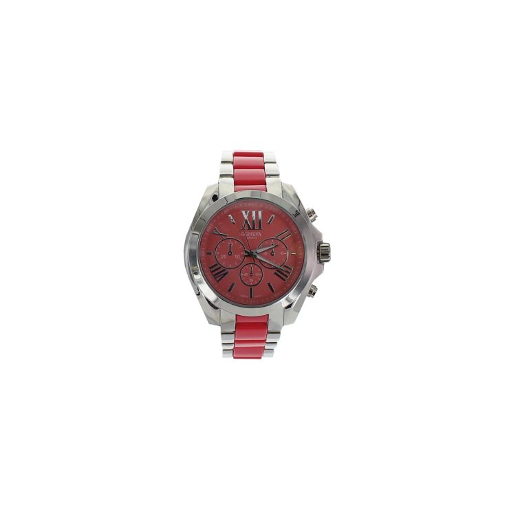 A photo of the Large Face Summer Color Link Watch product