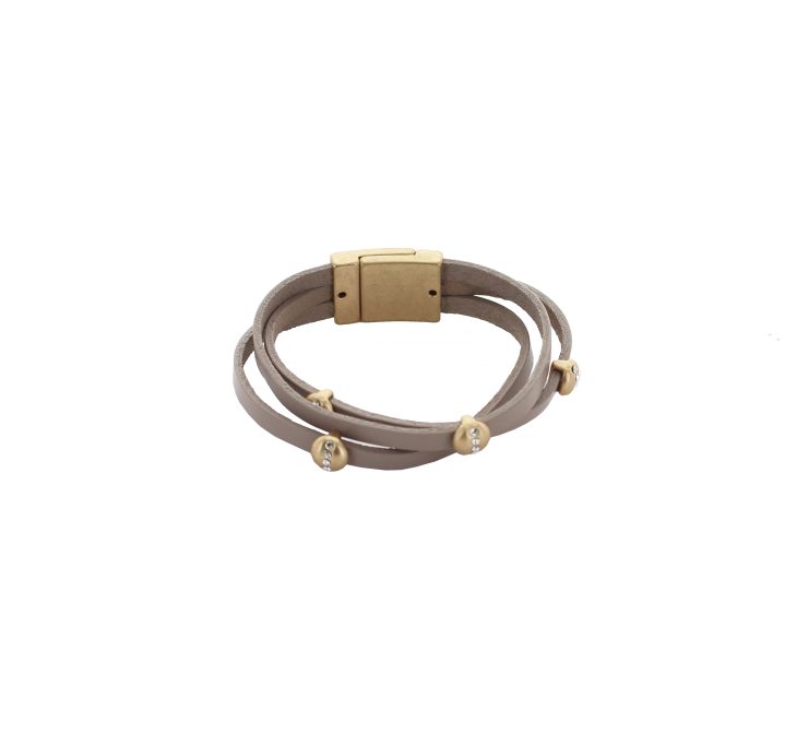 A photo of the Matte Stud Magnetic Bracelet product