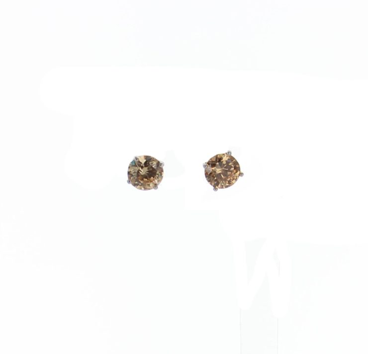 A photo of the Cubic Zirconia Gem Earrings product