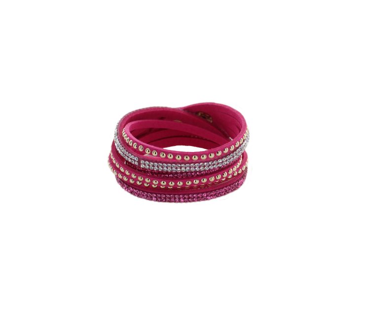 A photo of the Studded Wrap Bracelet product